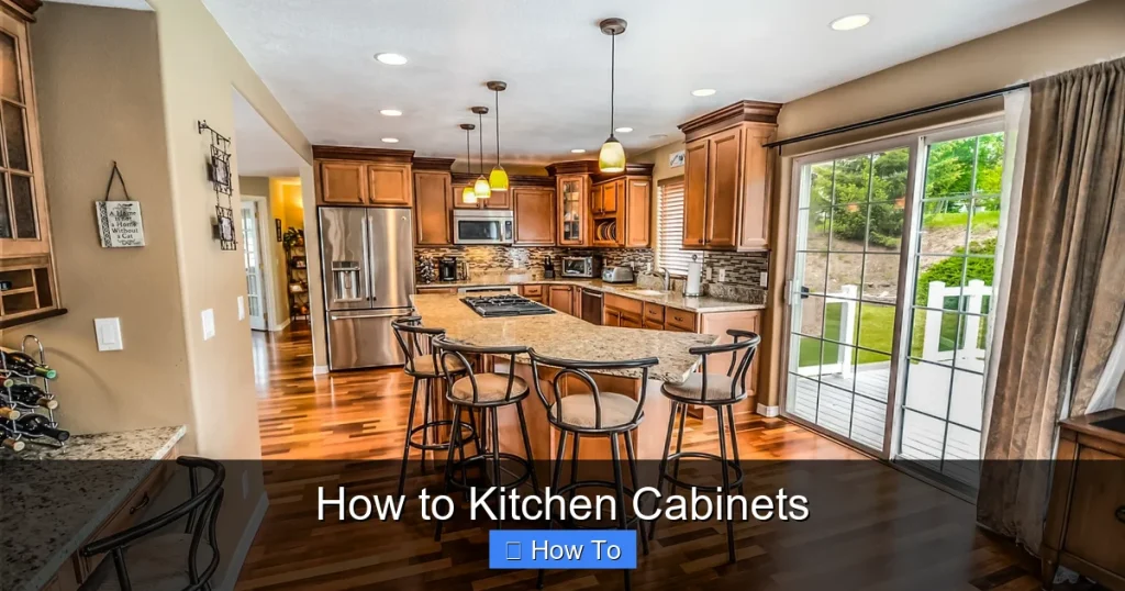 How to Kitchen Cabinets