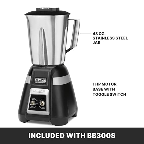 Waring Commercial BB300S 1-Hp Bar Blender