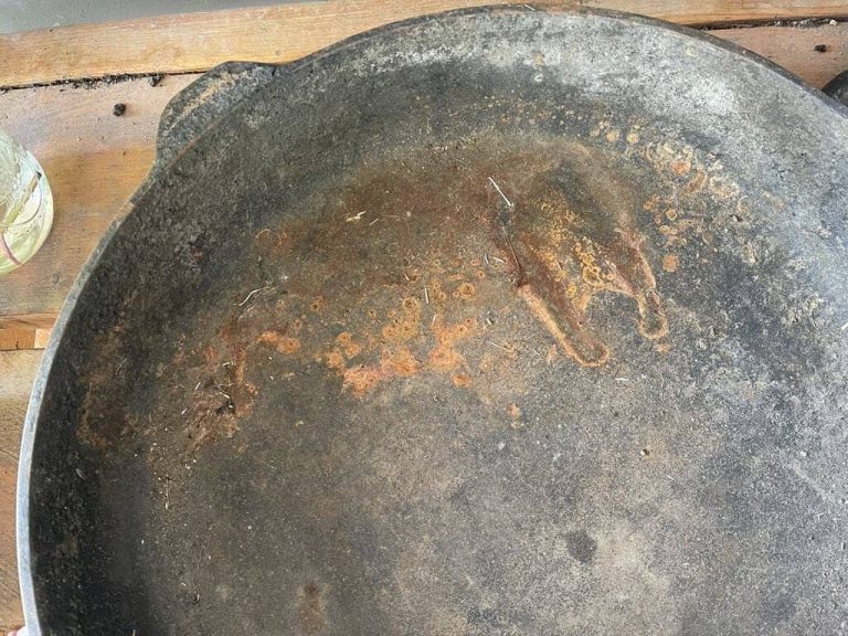 How To Remove Rust From Cast Iron