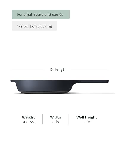 Flambo 12 Inch Smooth Cast Iron Skillet