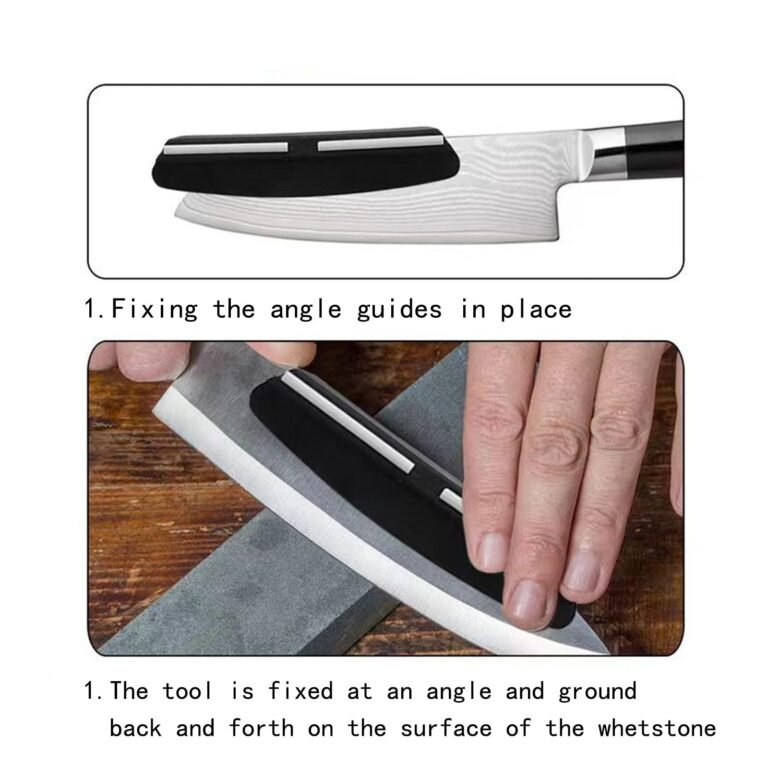 Knife Sharpener With Angle Guide