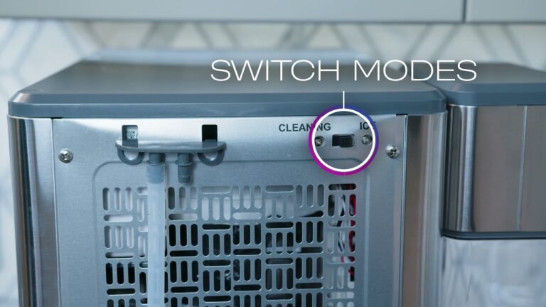 How To Clean A GE Opal Ice Maker