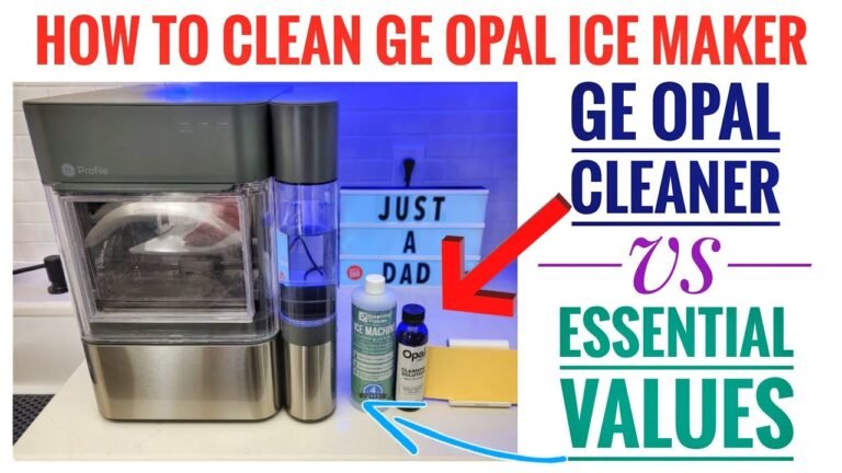 How To Descale A GE Opal Ice Maker